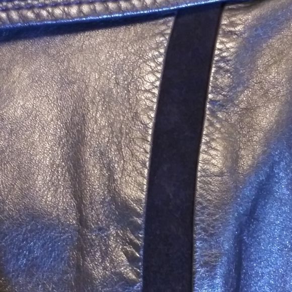 VINTAGE- Leather Coat - Picture 5 of 8